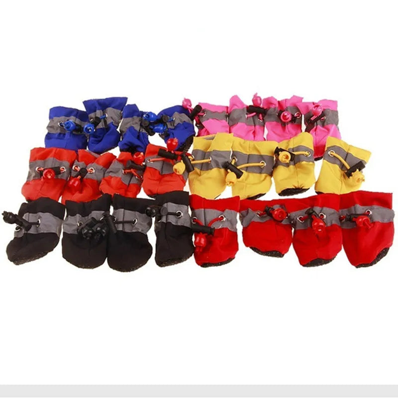 Waterproof Dog Boots — Anti-Slip Rain Shoes
