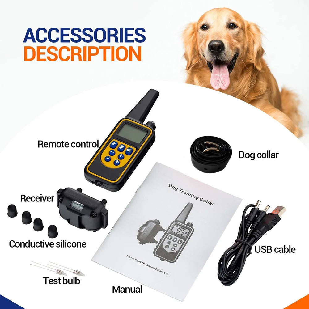 Waterproof Remote Training Collar for Dogs