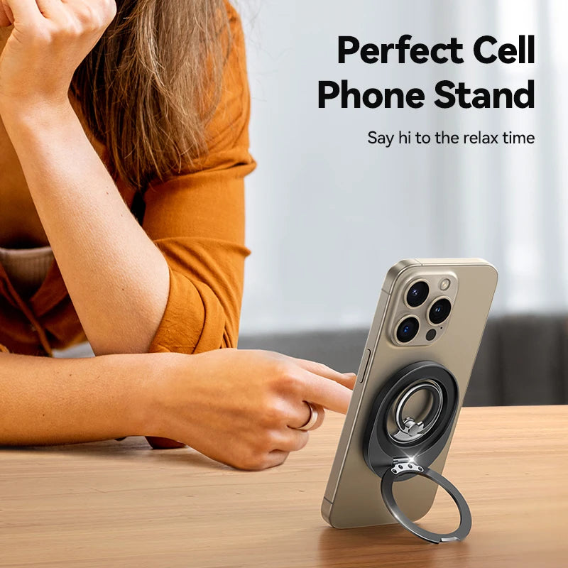 Joyroom Ring Phone Holder For Magsafe For iPhone Kickstand Ring Magnetic Phone Grip Holder Stand For iPhone 16 15 14 13 Pro Max