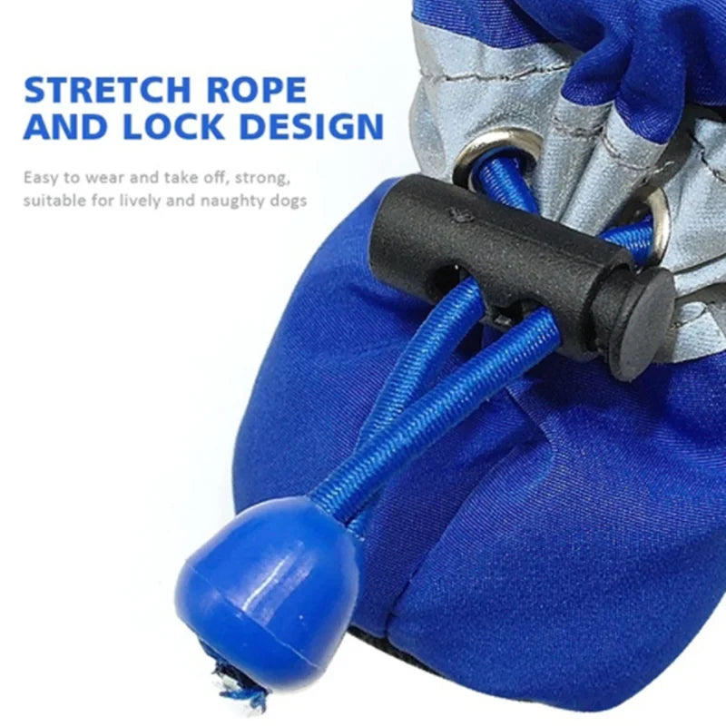 Waterproof Dog Boots — Anti-Slip Rain Shoes