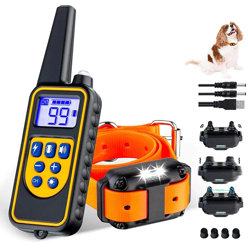 Waterproof Remote Training Collar for Dogs