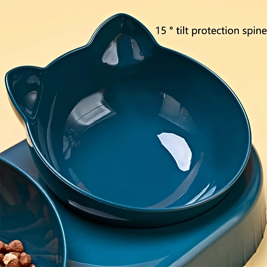 3-in-1 Gravity Pet Water & Food Bowl Set