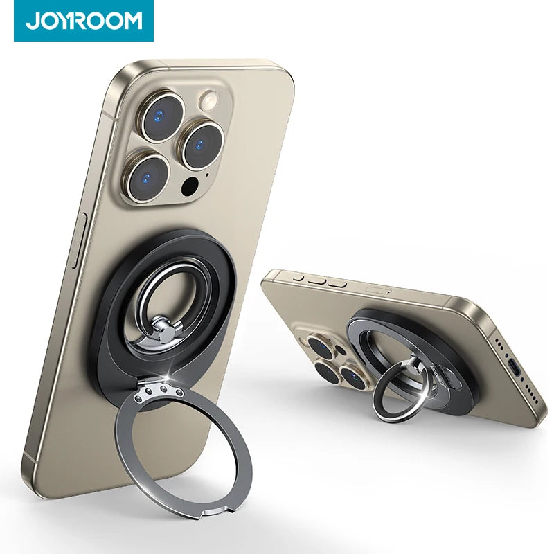 Joyroom Ring Phone Holder For Magsafe For iPhone Kickstand Ring Magnetic Phone Grip Holder Stand For iPhone 16 15 14 13 Pro Max