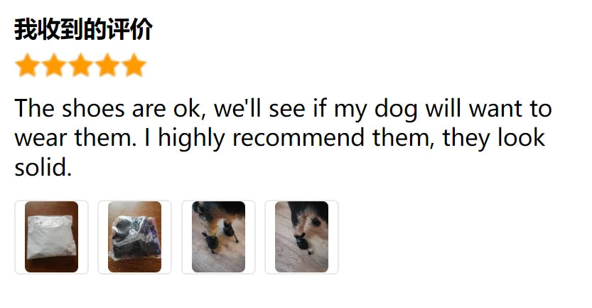 Waterproof Dog Boots — Anti-Slip Rain Shoes